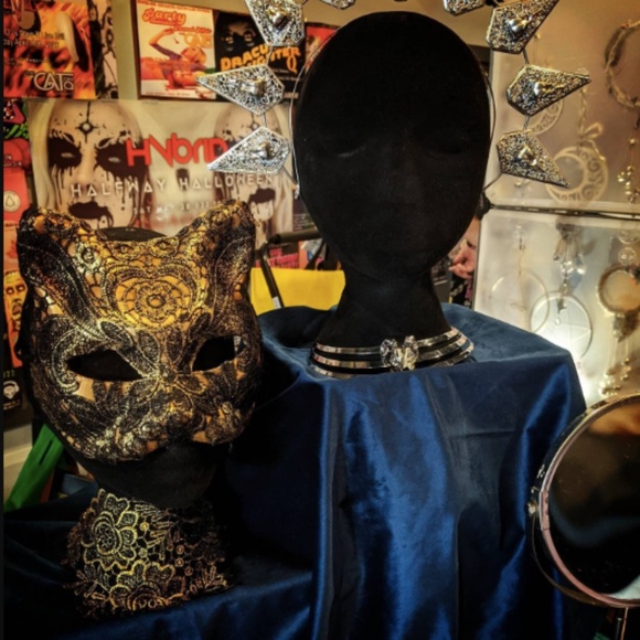 Sun Raven halo headband - golden headpiece hair band - Picture 4 of 4